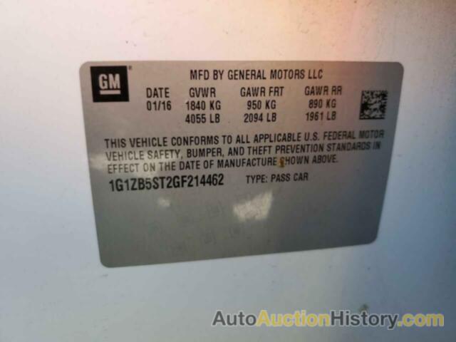 CHEVROLET MALIBU LS, 1G1ZB5ST2GF214462