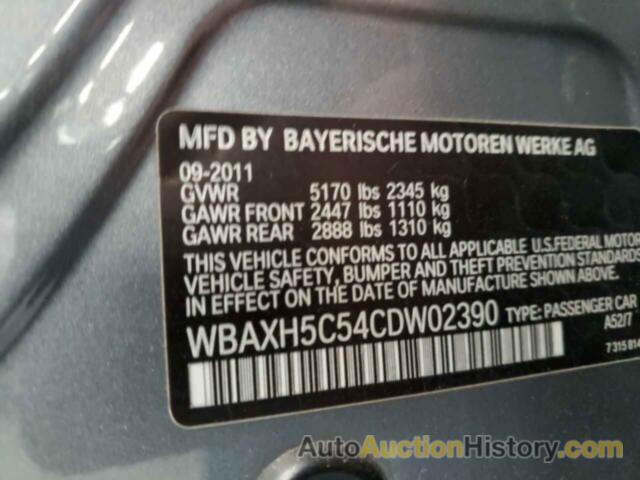 BMW 5 SERIES XI, WBAXH5C54CDW02390