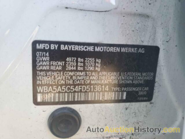 BMW 5 SERIES I, WBA5A5C54FD513614