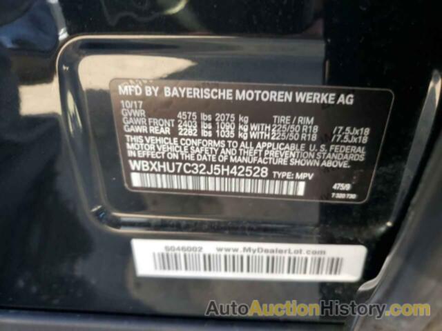 BMW X1 SDRIVE28I, WBXHU7C32J5H42528