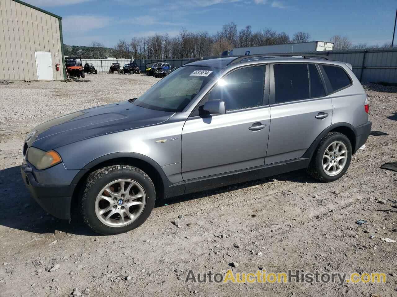 BMW X3 2.5I, WBXPA73474WC44529