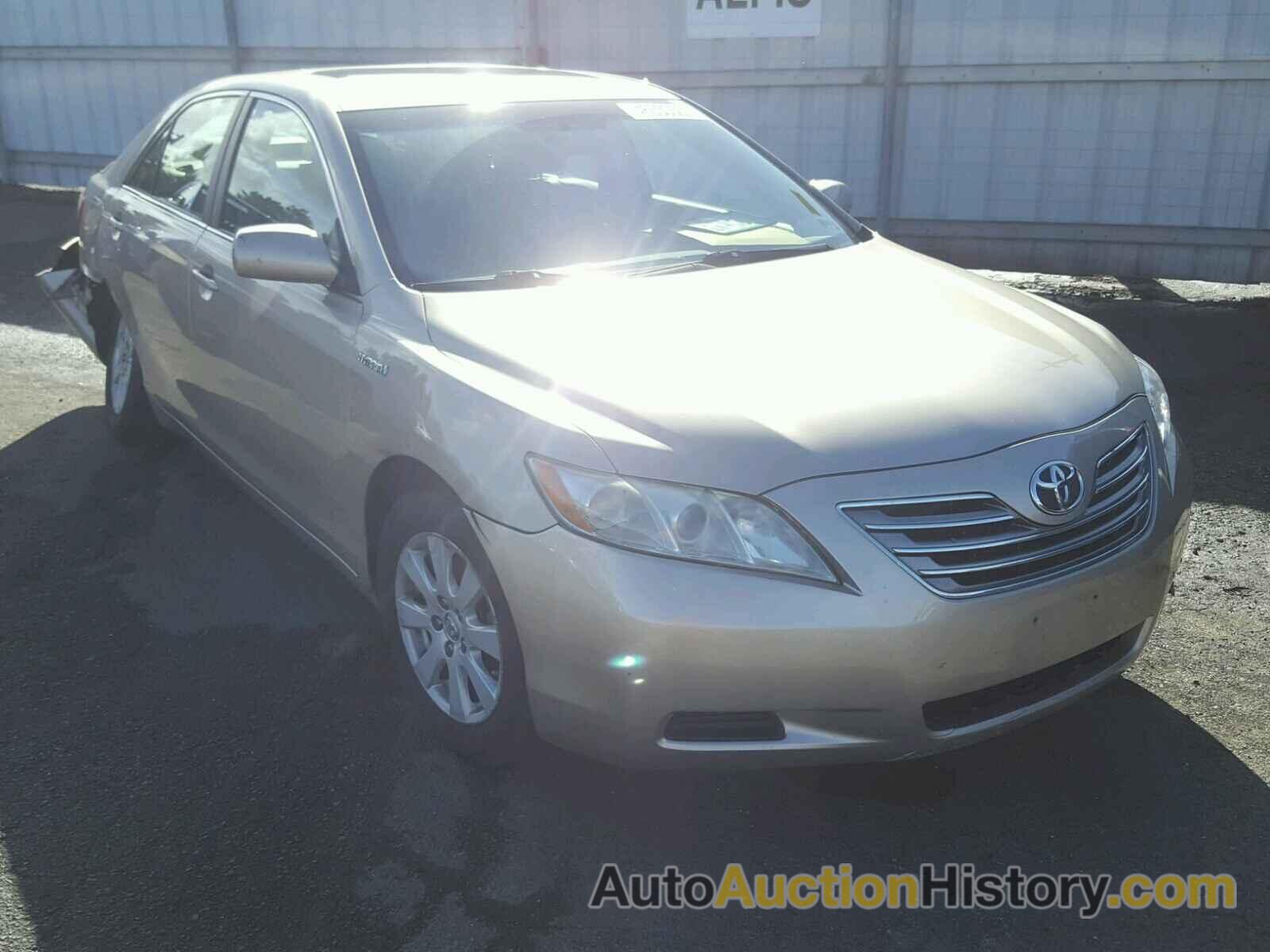 2007 TOYOTA CAMRY NEW GENERATION HYBRID, 4T1BB46K37U027386