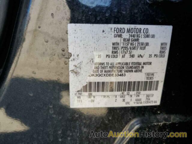 FORD EDGE SE, 2FMDK3GCXDBE33483