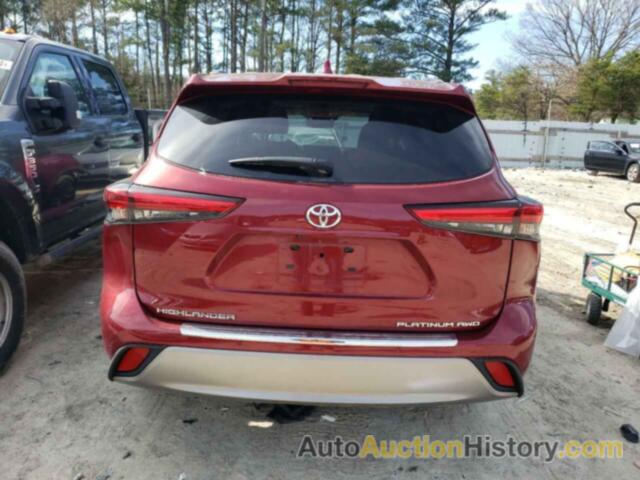 TOYOTA HIGHLANDER PLATINUM, 5TDFZRBH1NS208996