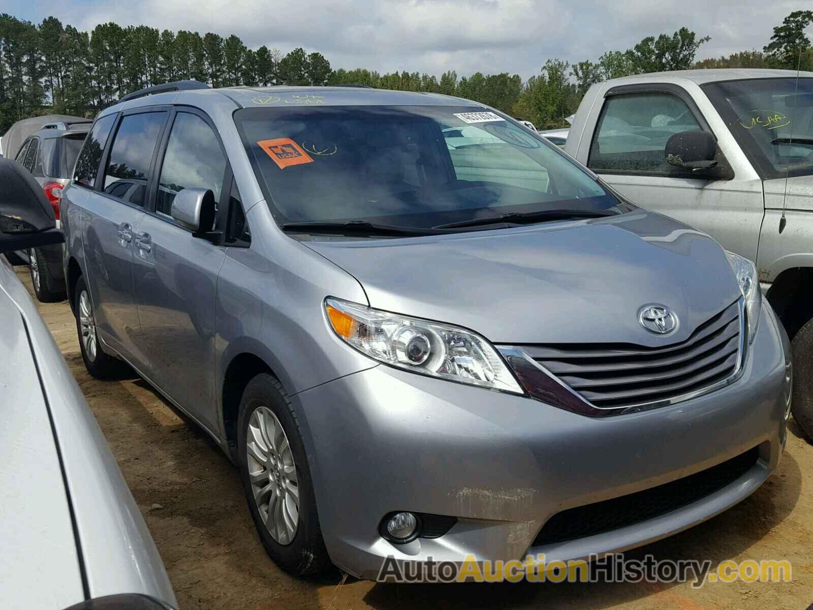 2015 TOYOTA SIENNA XLE, 5TDYK3DC4FS547653