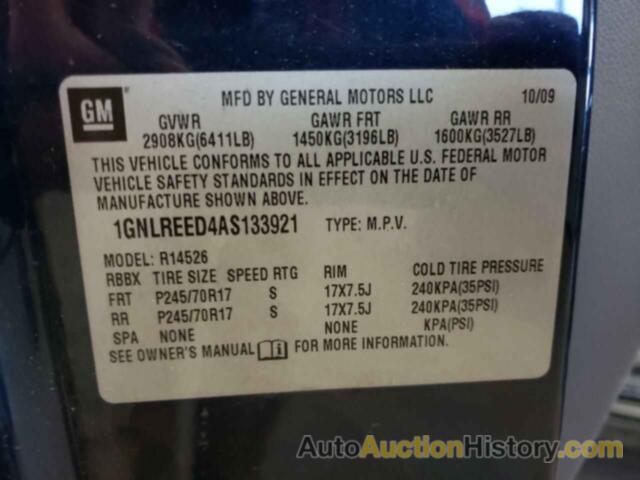 CHEVROLET TRAVERSE LS, 1GNLREED4AS133921