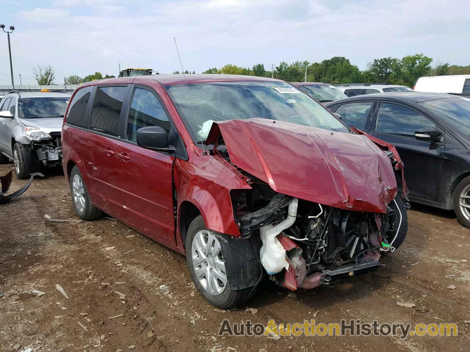 2014 DODGE GRAND CARAVAN SE, 2C4RDGBG8ER238223