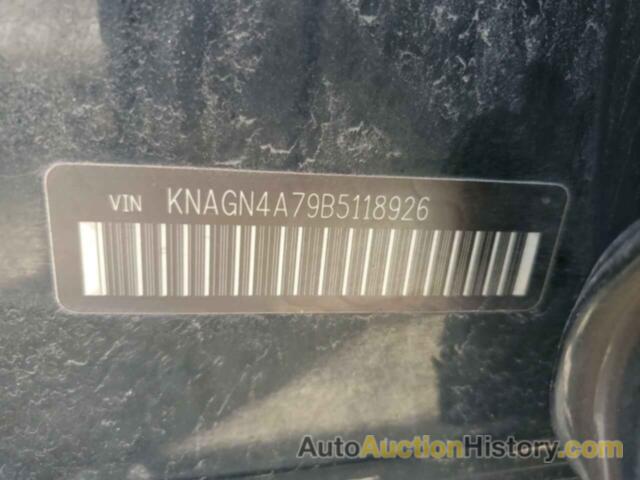 KIA OPTIMA EX, KNAGN4A79B5118926