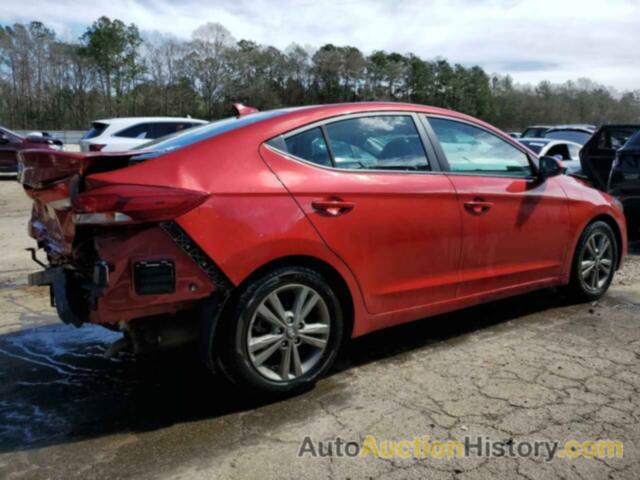 HYUNDAI ELANTRA SEL, 5NPD84LF9JH394801