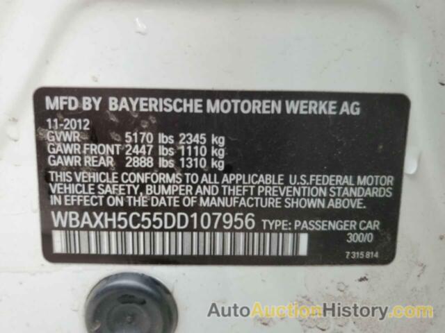 BMW 5 SERIES XI, WBAXH5C55DD107956
