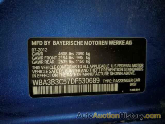 BMW 3 SERIES XI, WBA3B3C57DF530689