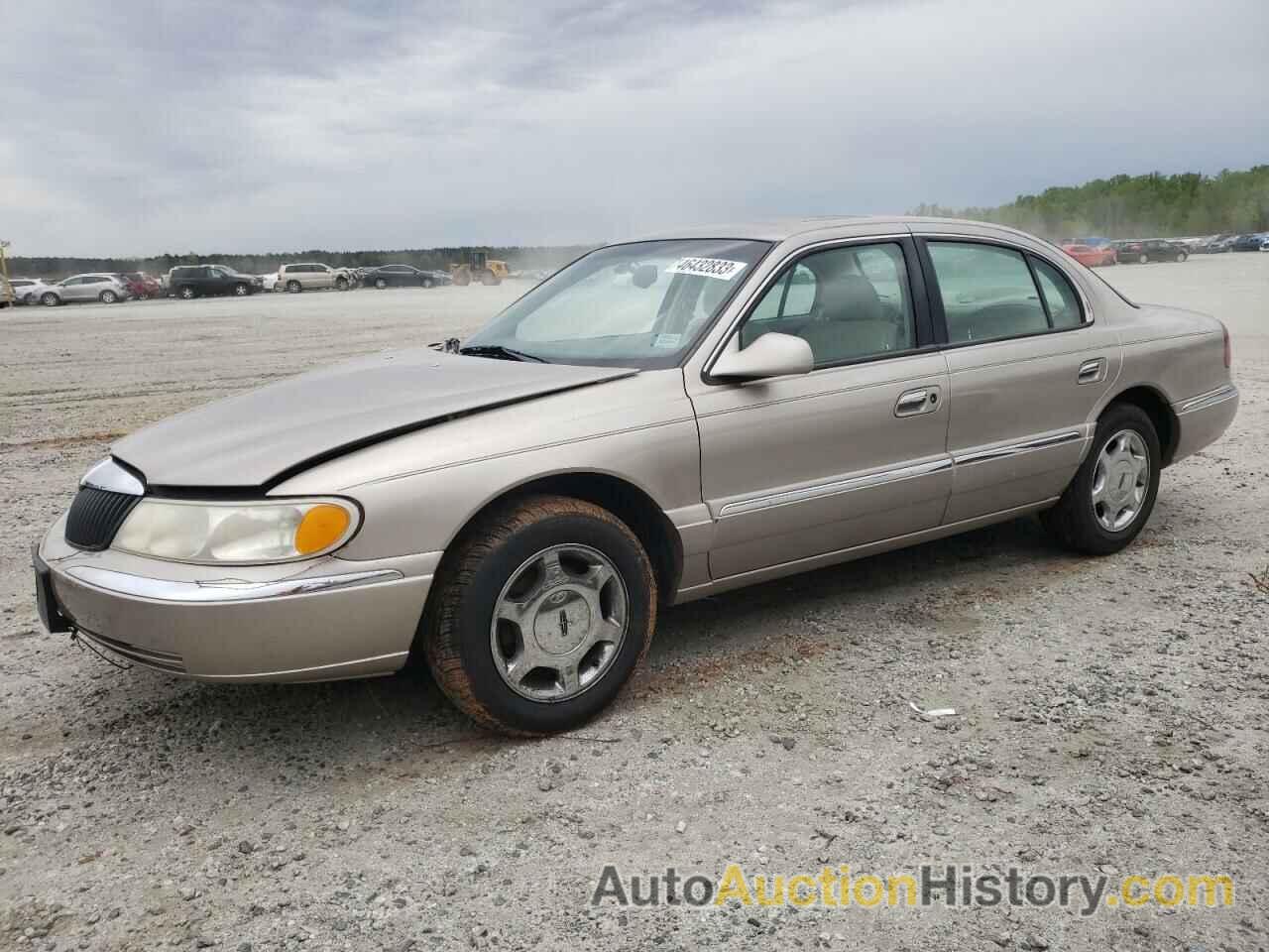 2001 LINCOLN CONTINENTL, 1LNHM97V21Y674260