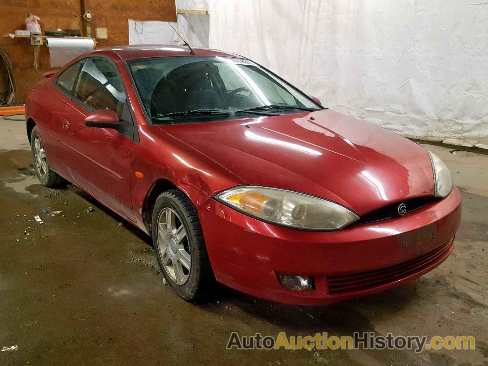 2002 MERCURY COUGAR V6, 1ZWFT61L925602312