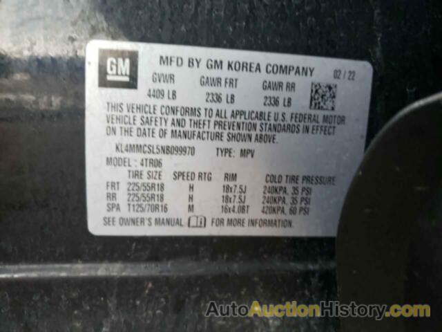 BUICK ENCORE PREFERRED, KL4MMCSL5NB099970