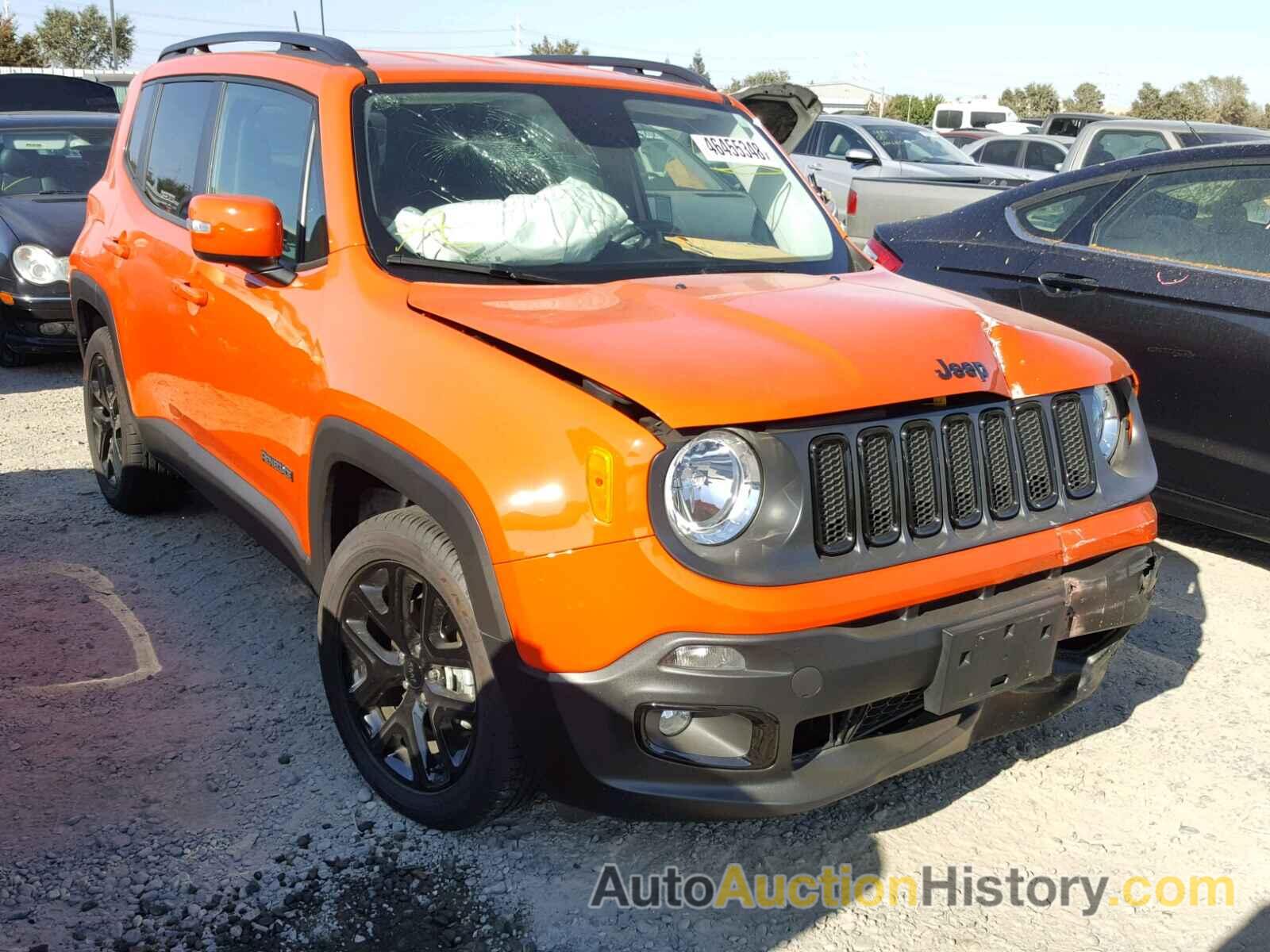 2017 JEEP RENEGADE LATITUDE, ZACCJABB2HPF14324