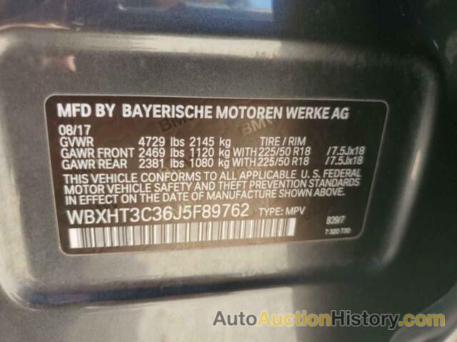 BMW X1 XDRIVE28I, WBXHT3C36J5F89762