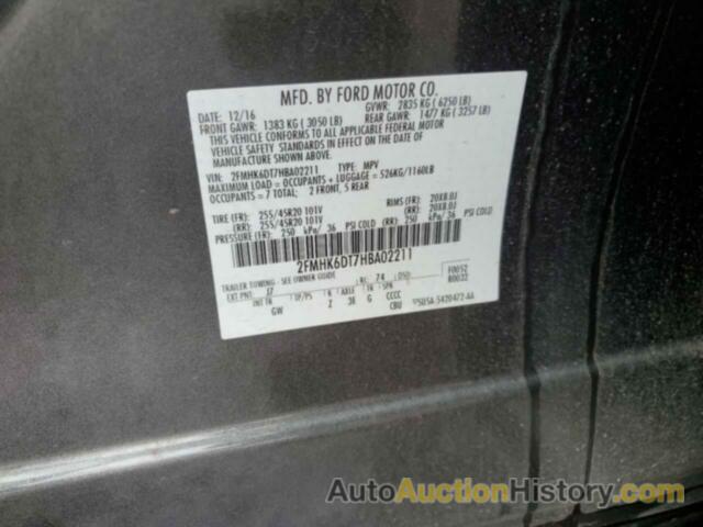 FORD FLEX LIMITED, 2FMHK6DT7HBA02211