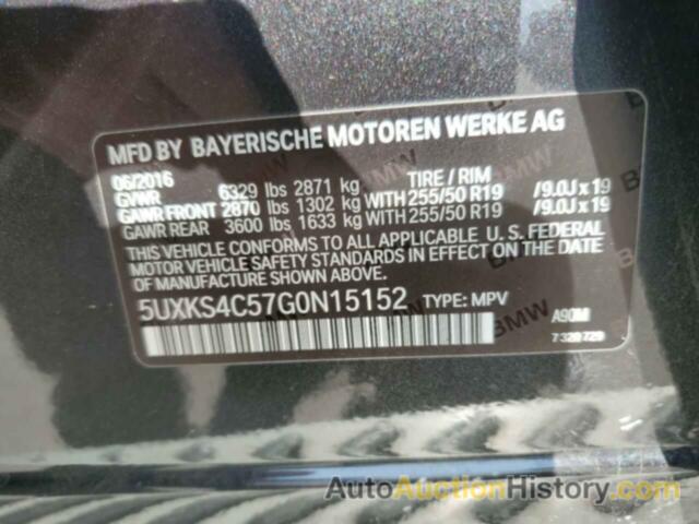 BMW X5 XDRIVE35D, 5UXKS4C57G0N15152