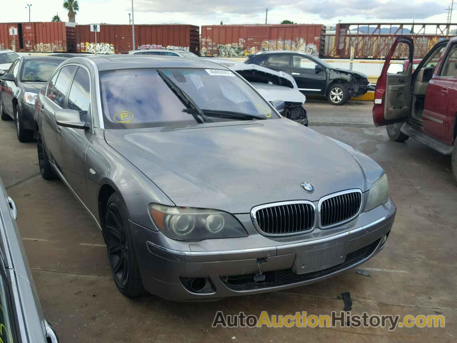 2006 BMW 750 LI, WBAHN83536DT26562