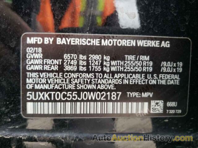 BMW X5 XDR40E, 5UXKT0C55J0W02187