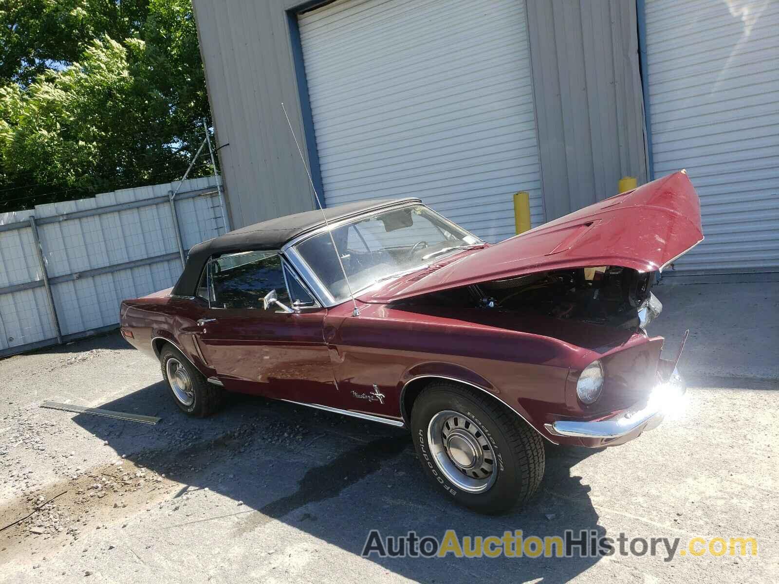 1968 FORD MUSTANG, 8T03C159899