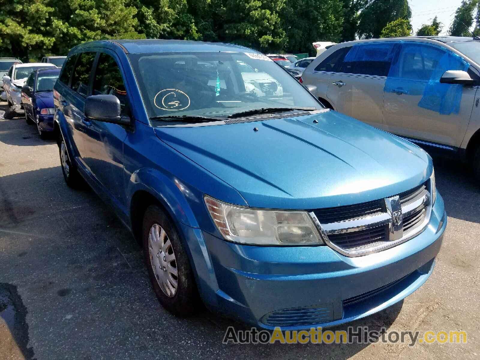 2009 DODGE JOURNEY SE SE, 3D4GG47B29T204519