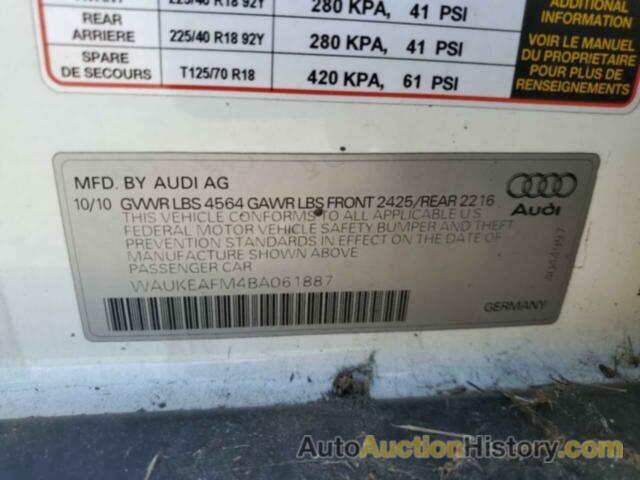 AUDI A3 PREMIUM PLUS, WAUKEAFM4BA061887