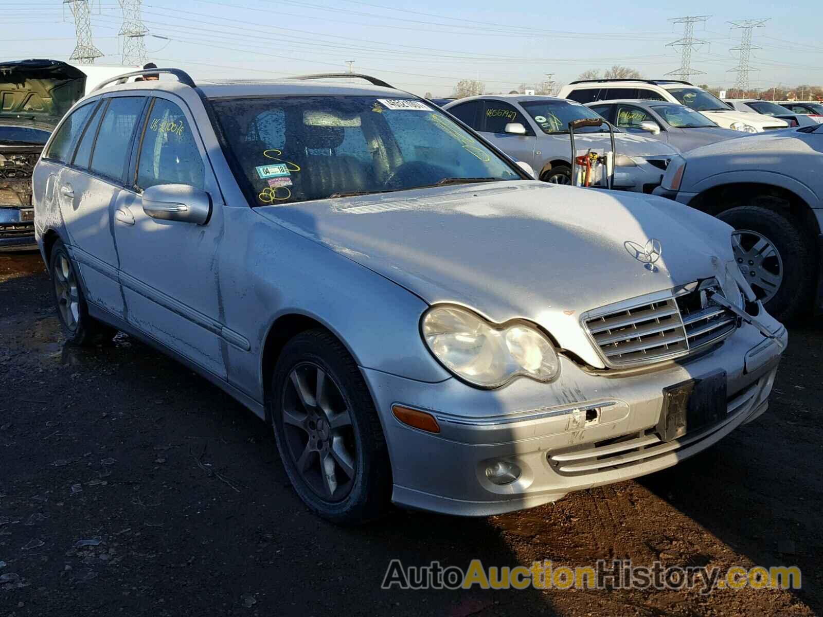 2005 MERCEDES-BENZ C 240 SPORTWAGON 4MATIC, WDBRH81J75F636312