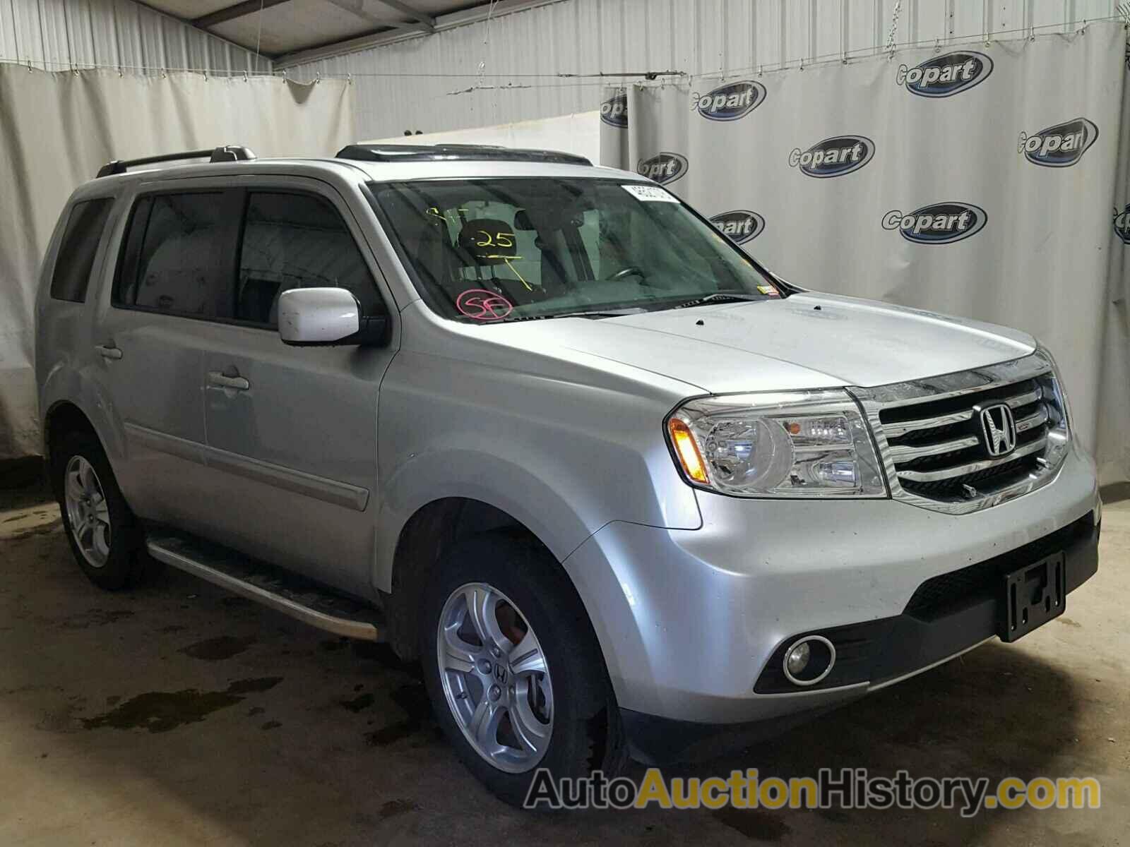 2014 HONDA PILOT EXLN, 5FNYF3H76EB004423