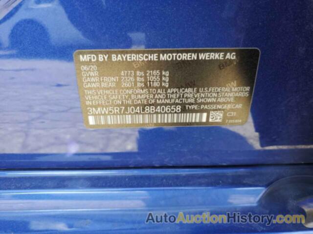 BMW 3 SERIES, 3MW5R7J04L8B40658