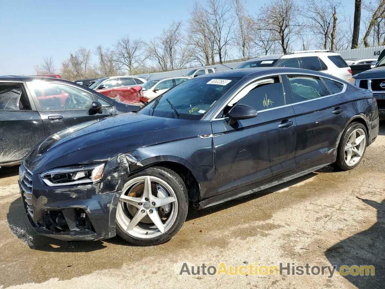 2018 AUDI A5 PREMIUM PLUS S-LINE, WAUENCF54JA075790