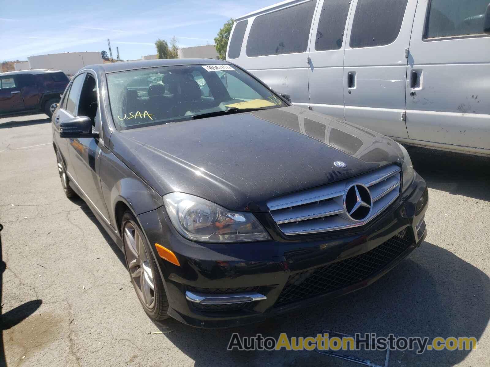 2013 MERCEDES-BENZ C CLASS 250, WDDGF4HBXDA832669