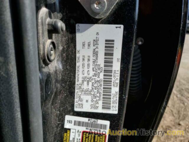 TOYOTA TUNDRA DOUBLE CAB SR/SR5, 5TFRM5F11FX087321