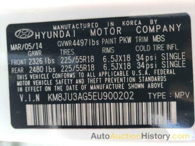 HYUNDAI TUCSON GLS, KM8JU3AG5EU900202