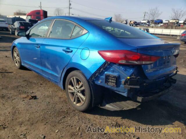 HYUNDAI ELANTRA SEL, 5NPD84LF7JH385658