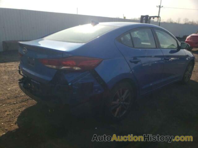 HYUNDAI ELANTRA SEL, 5NPD84LF7JH385658