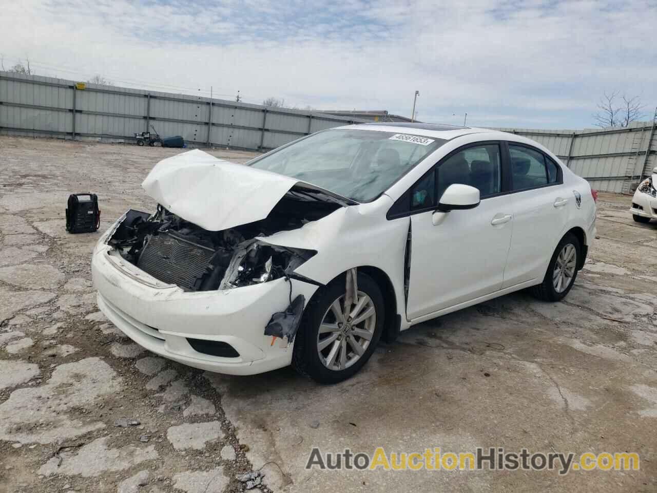 2012 HONDA CIVIC EXL, 19XFB2F99CE048517