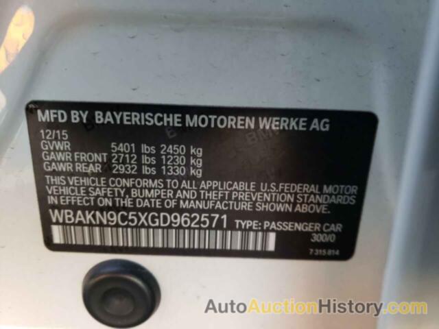 BMW 5 SERIES I, WBAKN9C5XGD962571