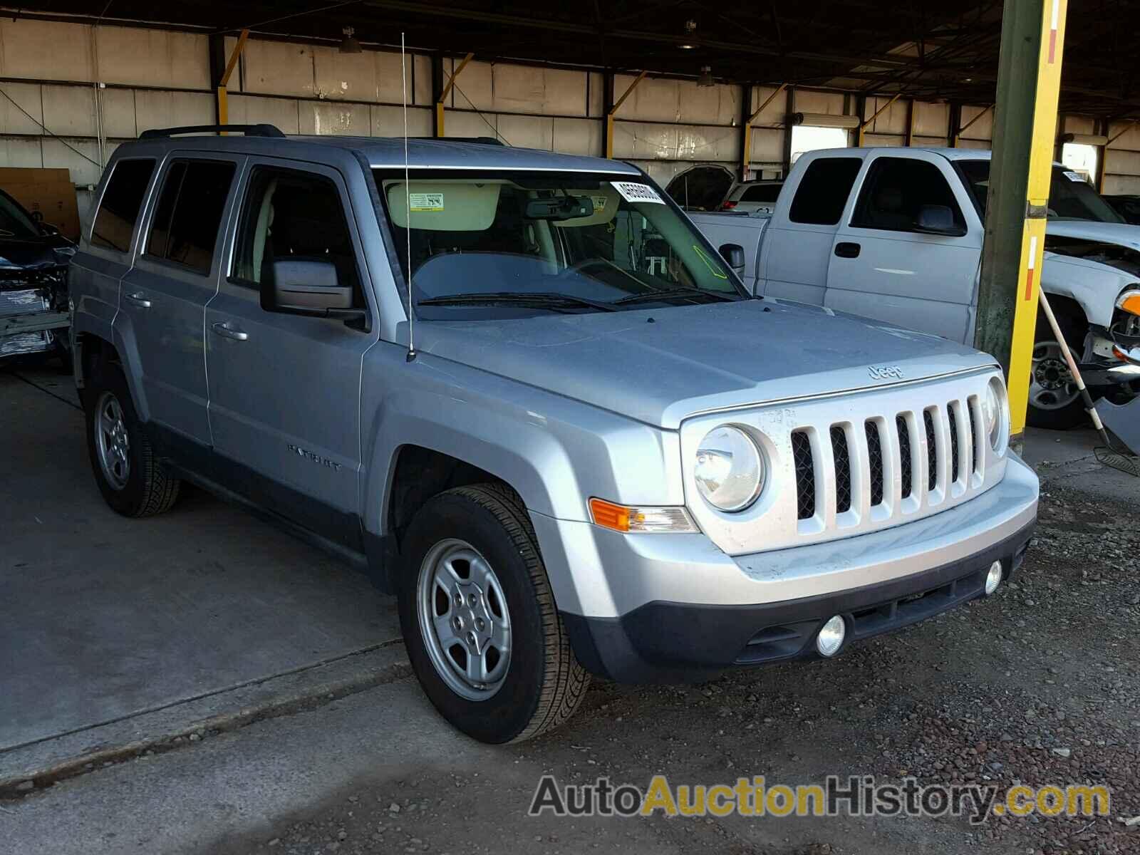 2011 JEEP PATRIOT SPORT, 1J4NT1GA5BD271126