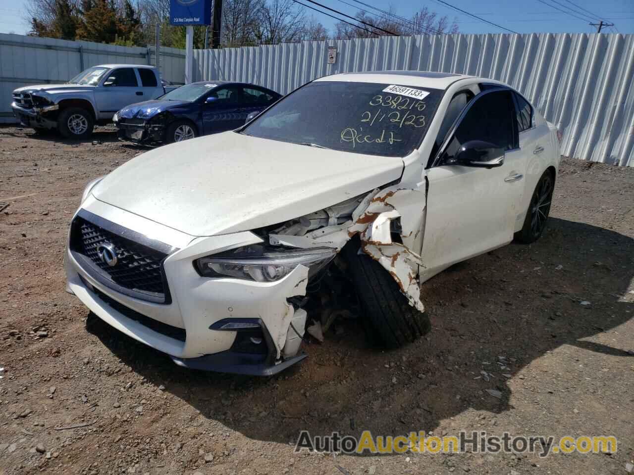 2019 INFINITI Q50 RED SPORT 400, JN1FV7AR2KM830141