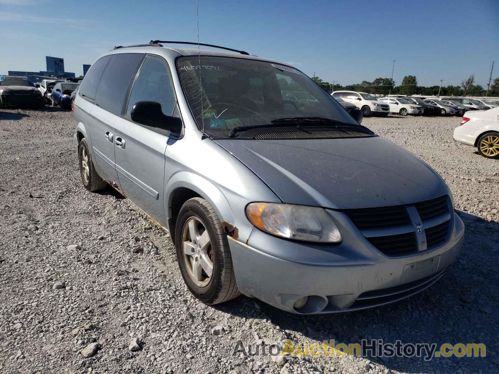 2006 DODGE GRAND CARA SXT, 2D4GP44L26R816814