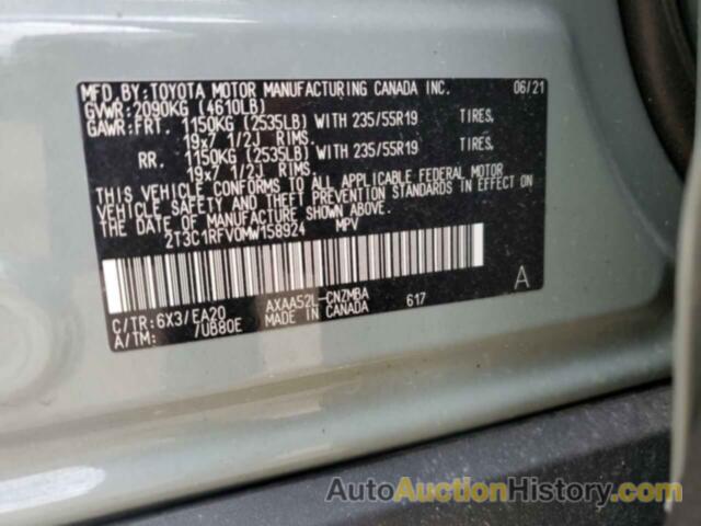 TOYOTA RAV4 XLE PREMIUM, 2T3C1RFV0MW158924