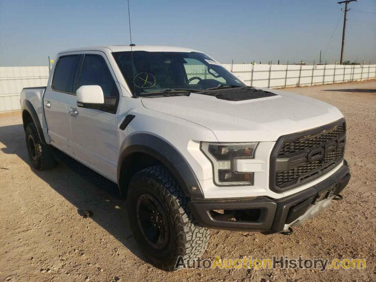 2018 FORD F150 RAPTOR, 1FTFW1RG0JFD12591