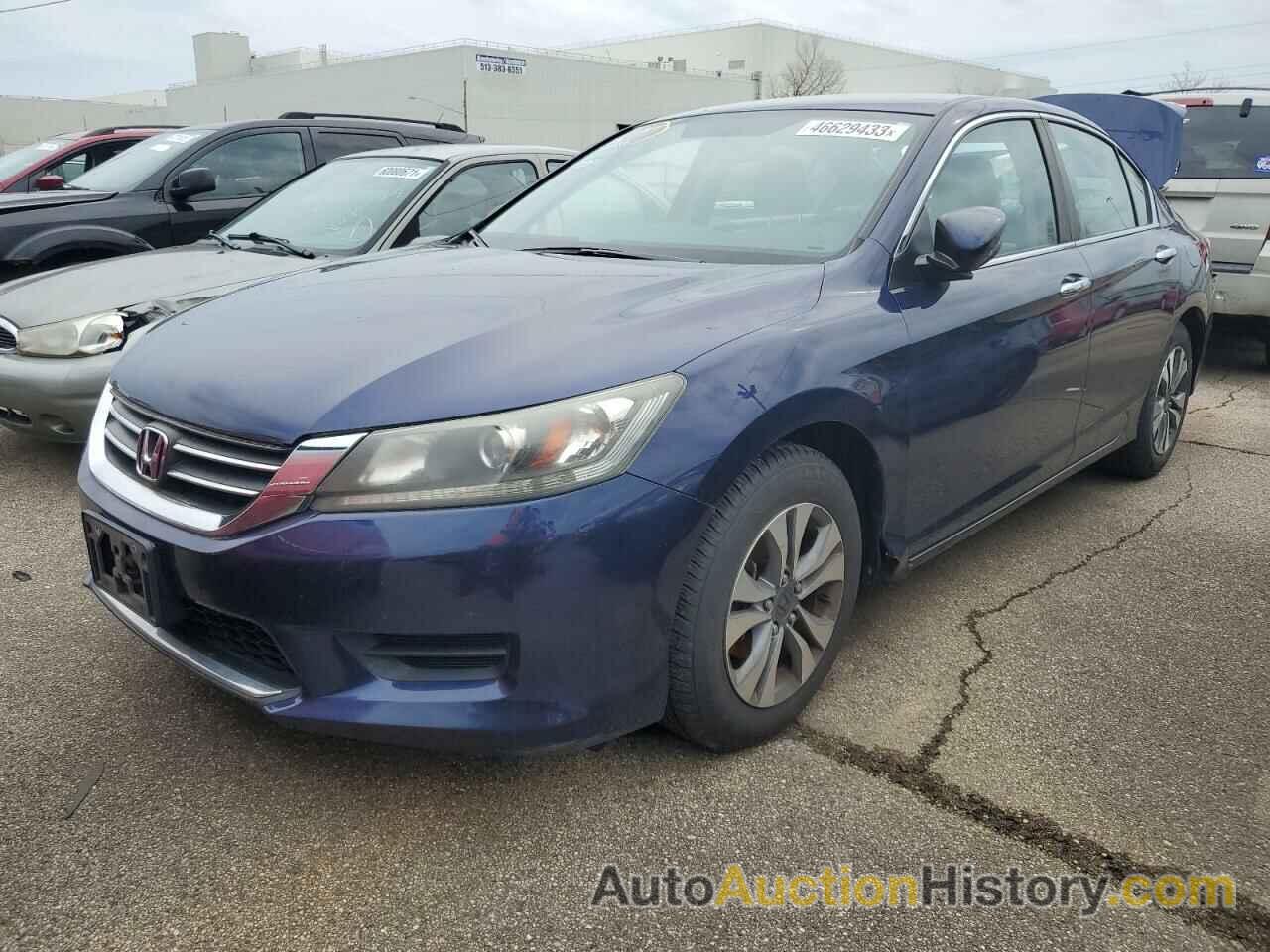 2013 HONDA ACCORD LX, 1HGCR2F32DA082881