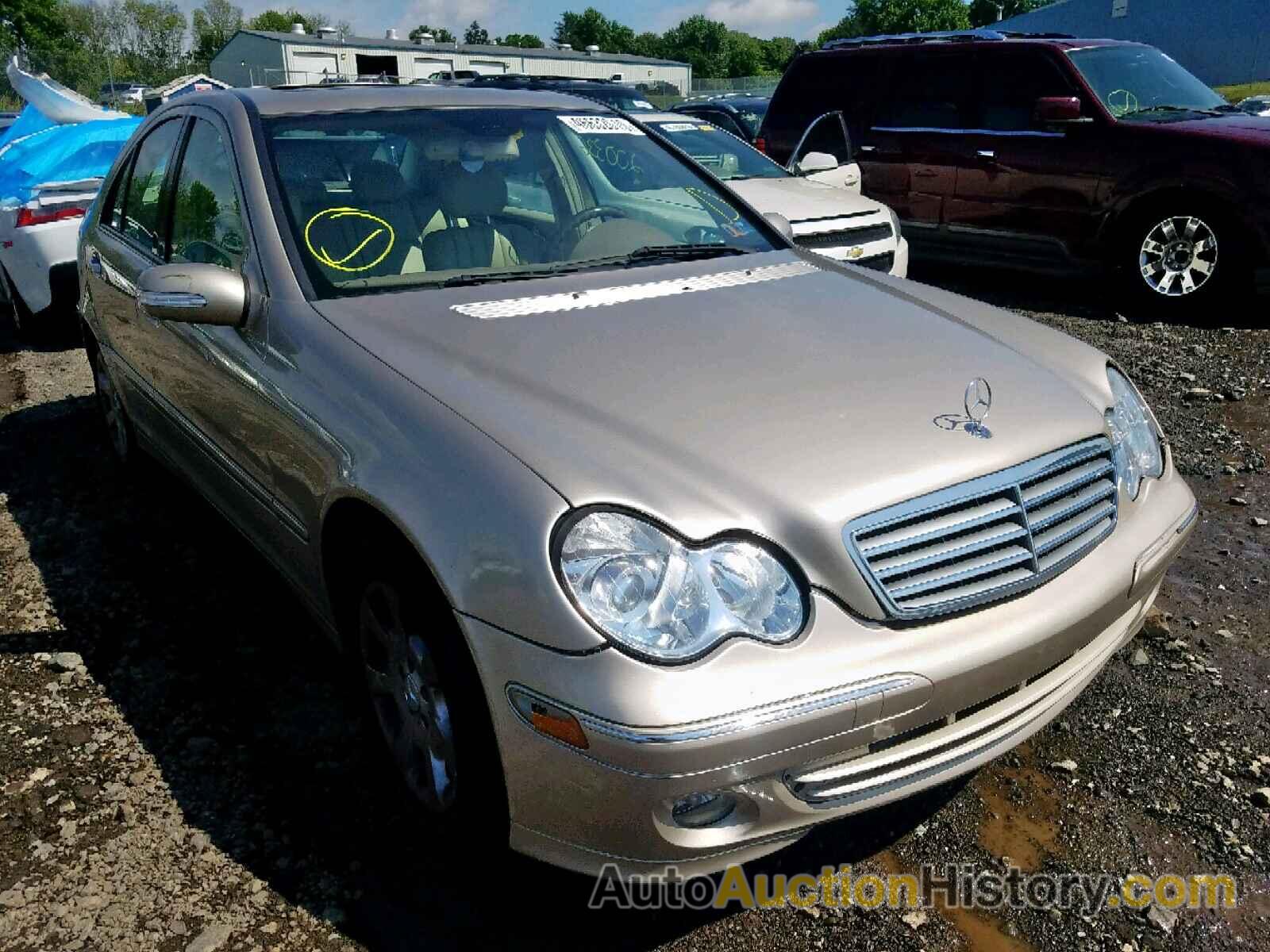 2005 MERCEDES-BENZ C 240 4MATIC, WDBRF81J35F568662