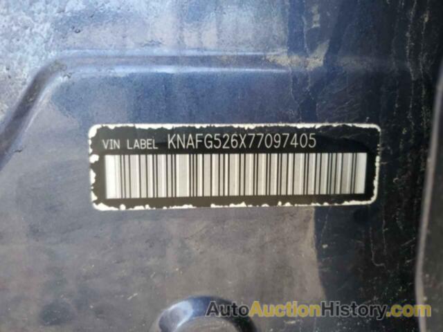 KIA RONDO LX, KNAFG526X77097405