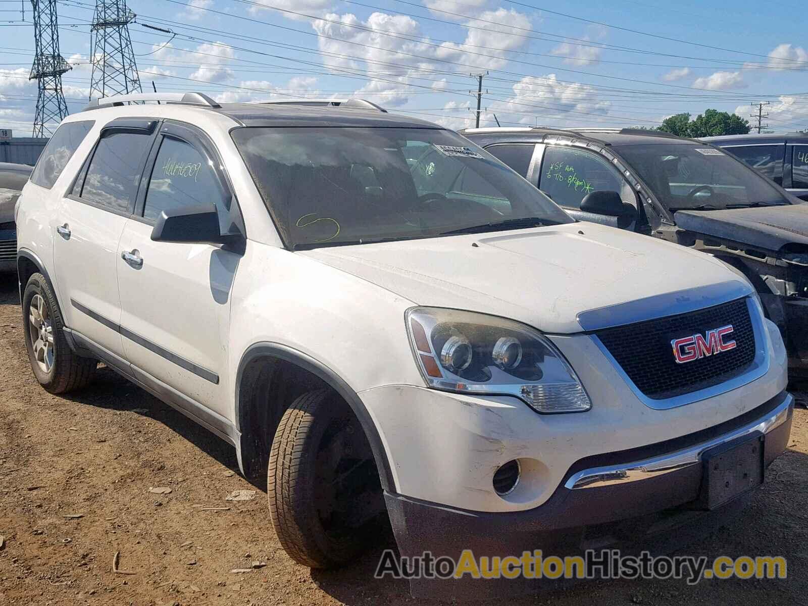 2011 GMC ACADIA SLE SLE, 1GKKRNED3BJ122490