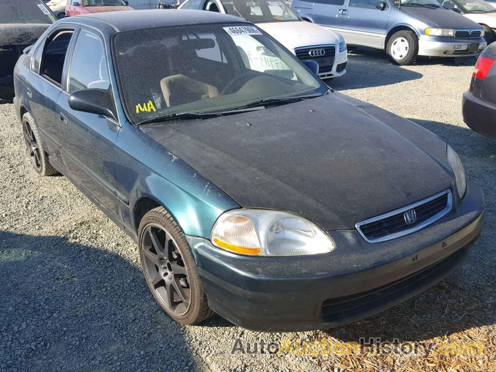 1996 HONDA CIVIC LX, 2HGEJ667XTH524395