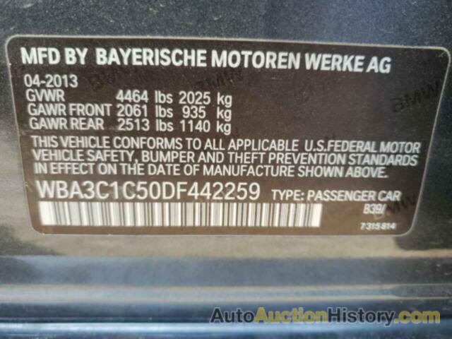 BMW 3 SERIES I SULEV, WBA3C1C50DF442259