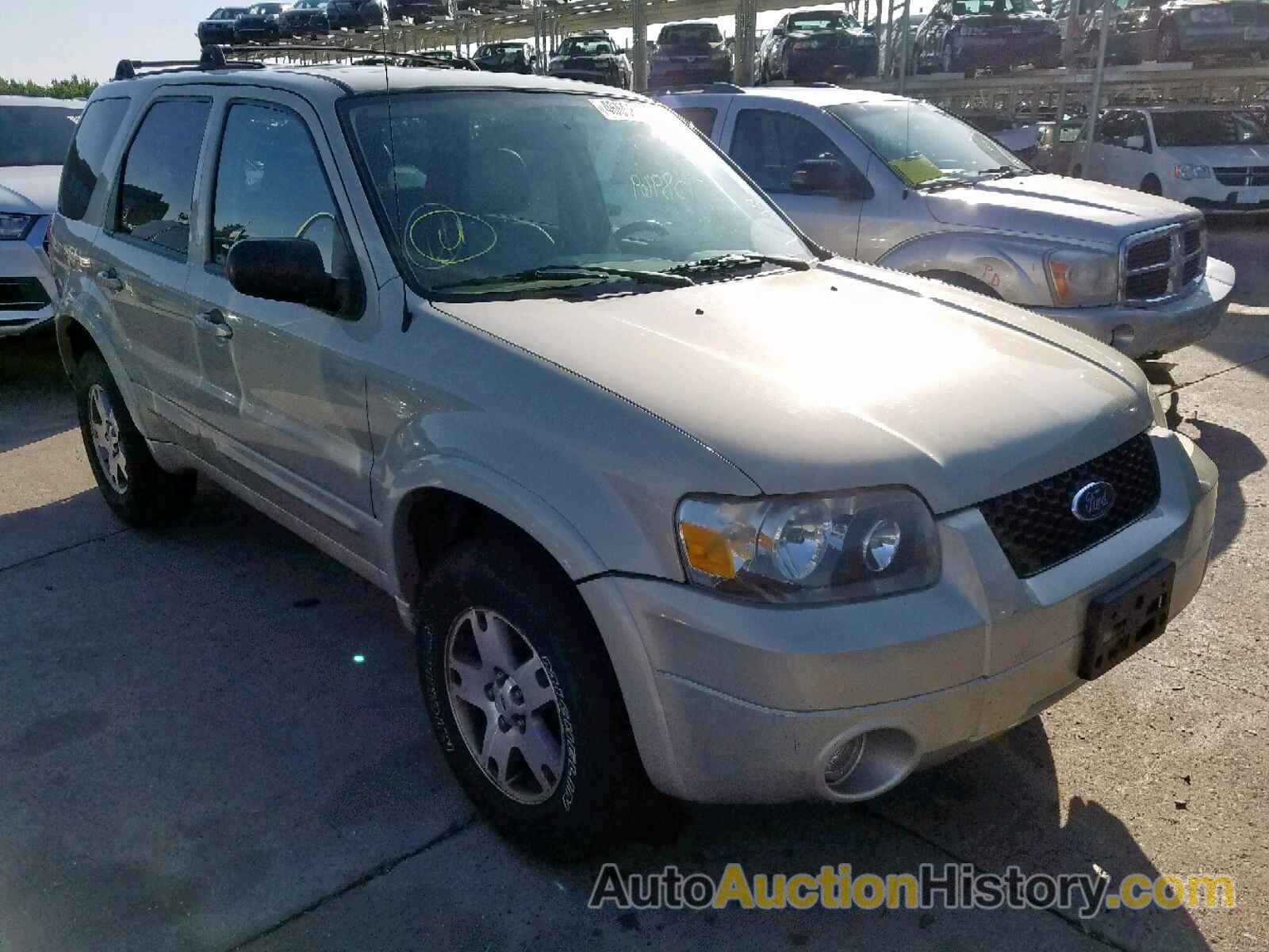 2005 FORD ESCAPE LIMITED, 1FMCU94195KA84576